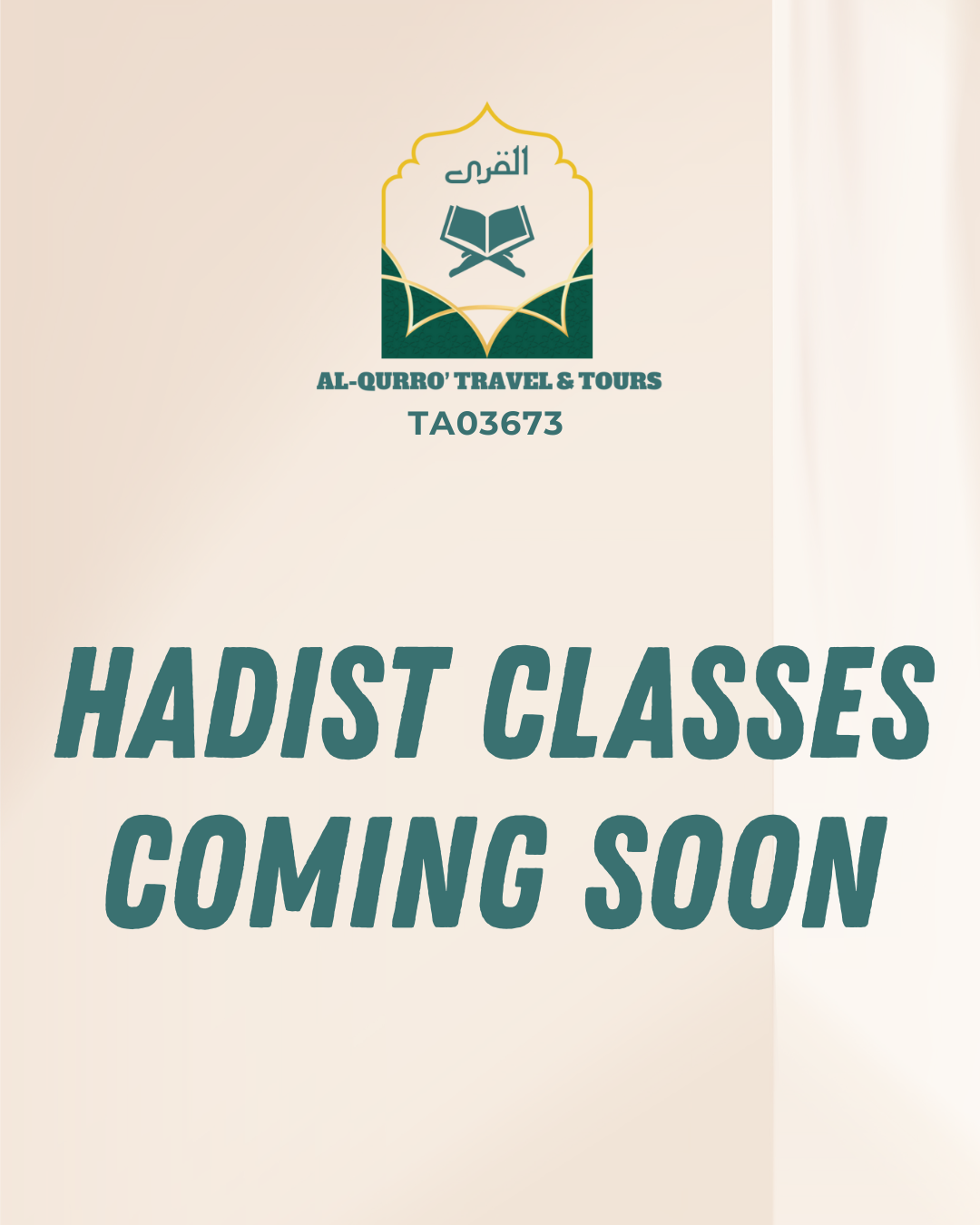 Hadist Classes